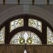 Third floor. Board room. Detail of stained glass window.