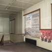North block. Second floor. View of landing (decorated for filming of BBC drama 'Rillington Place'.