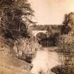 General view of bridge.
Titled 'Bridge of Alvah-Banff 1893'
PHOTOGRAPH ALBUM NO:11 KIRSTY'S BANFF ALBUM