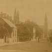 General view. 
Titled: 'High St., Banff'.
PHOTOGRAPH ALBUM No.11: KIRSTY'S BANFF ALBUM.