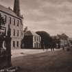 Street scene, showing drinking fountain.
Titled 'LOW STREET, BANFF'
PHOTOGRAPH ALBUM NO:11 : KIRSTY'S BANFF ALBUM