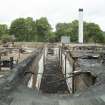 General view of fire damage to Phase 3.