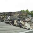 General view of fire damage to Phase 3.