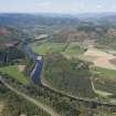 Oblique aerial view of the Strath Tay landscape looking north west to Birnam.