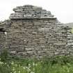 West range, gable, view from south