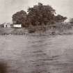 Houses viewed from water, titled 'Ennore, Atkinson's bungalow on right from backwater'.
PHOTOGRAPH ALBUM NO.116: D M TURNBULL
