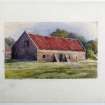 View of an unidentified farm building, possible at Redhouse..