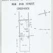 Copy of plan of 'John Hastie of Greenock Ltd  Rue End Street'
n.d.
Acc. No. 1994/16