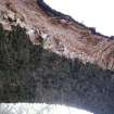 View of the underside of the arch from SW.