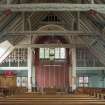 Interior view from north, Chalmers Memorial Church, Gosford Road, Port Seton.