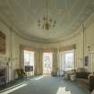 Ground floor. Oval drawing room from north.