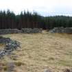 General view of interior of sheep fold, direction SW