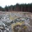 Sheepfold. View along SW wall, direction SE