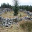 Sheepfold. View of cell at E corner, direction SW