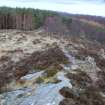 View towards the N end of the fort, direction NW