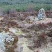 Low Cairns 9 and 10 with Cairns 8 and 11 in the bacground, direction NE