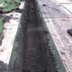 Working shot of trench looking East, direction E