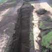 Western end of trench nearly at road, direction W