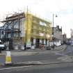 General shot of building with Linlithgow High Street, direction facing SW