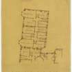 Edinburgh, Spottiswood Street.
Plan.
Titled:  'Tenements At Spottiswoode Street For Mr John Souden: Block No 9  Drawing No 2'.
Insc:  '42 Frederick Street Edinr November 1902'.