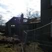 WB SE area. Exterior of nurses house facing SW
