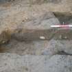Area 3C. W- facing section of slot across pits [160] and [162], N part facing E