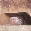 Area 3A. Well [154] half sectioned, showing cut and base facing SE