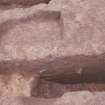 Area 3C. SW facing section of slot through pit [225], NW end facing NE
