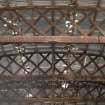 View of Belfast truss roof supports.