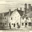 Page 1017/2, Woodcut of three small houses
Insc.: 'Houses Opposite The Site Of Buchanan Court.'