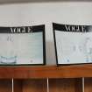 Building B3A, Detail of promotional posters in  Room B3A.1, facing West
