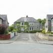 View of Waverley Crescent cul-de-sac, from south east.