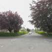 General view looking towards Shiphaugh Place at Abbotsford Place junction, from north.