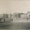 General view of Dundee High School entitled 'HIGH SCHOOLS 1909', taken from 'Dundee Past and Present' published by William Kidd & Sons.