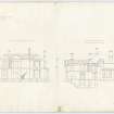 Drawing showing sections, Ardarroch House.