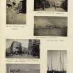 Six photographs showing Alexandria, Egypt in 1915-1917. 

