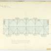 Plan of roof of main building. With measurements
(Wm.Burn) 131 George St.Edin.1831