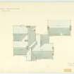 Masters House - Plan of roof. With measurements
(Wm.Burn) 131 George St. 1833