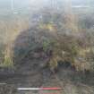 Site 18. Slot B. W-facing section through N side of enclosure.