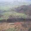 Site 18. Slot A. S-facing section through E side of enclosure.