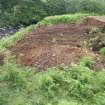 Site 35. Bridgehead area de-turfed.
