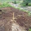 Site 35. Bridgehead area de-turfed.