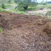 Site 35. Bridgehead area de-turfed.