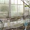 Detail of mechanism for opening lower windows in central section of greenhouse, Walled Garden, Housedale, Dunecht House.