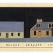 Elevations of 'Old Houses in Seagate, Irvine'.