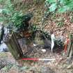 Remains of wooden sluice - from NE - photograph from Standing Building Survey