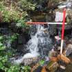 Weir on secondary lade - from E - photograph from Standing Building Survey