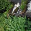 Dam below Bridge of Dochart - from S - photograph from Standing Building Survey