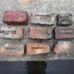 Assorted bricks found on site