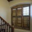 Langarth. First floor, general view of back stair from south west.